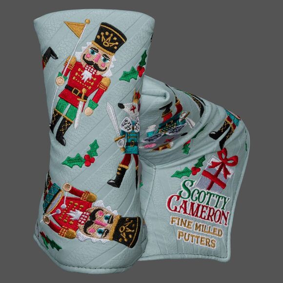 Scotty Cameron Nutcracker Headcover Happy Holly Days Christmas Holiday Golf NEW - Picture 2 of 6